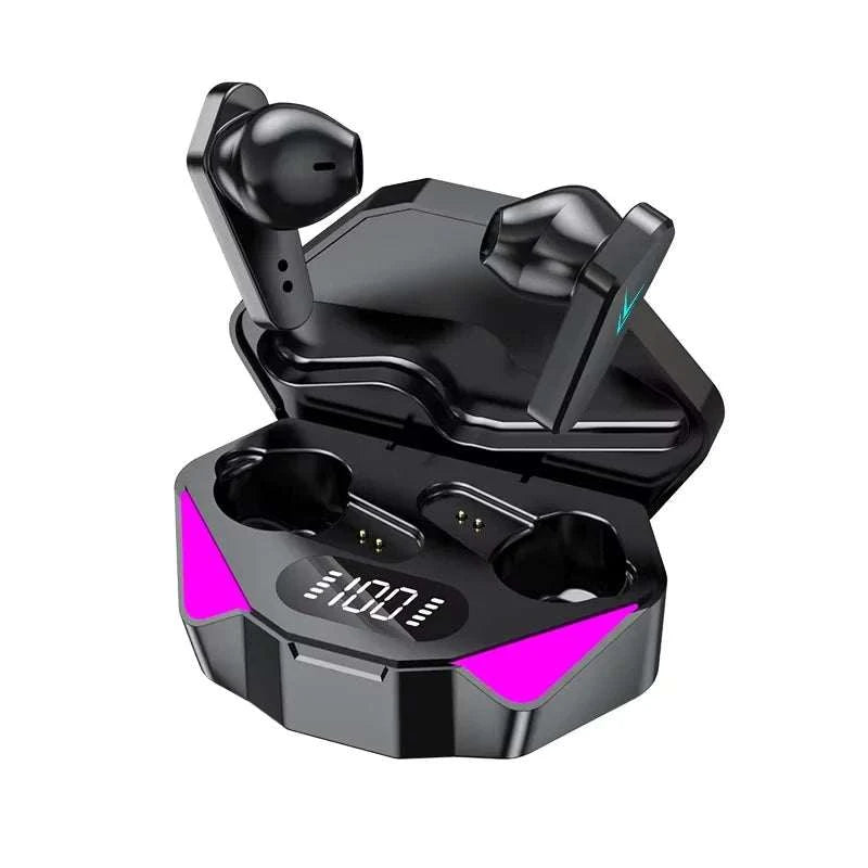 2026 Gamer X15 TWS Earbuds Wireless Headphone 5.0 Earphone Gaming HeadThe Plug