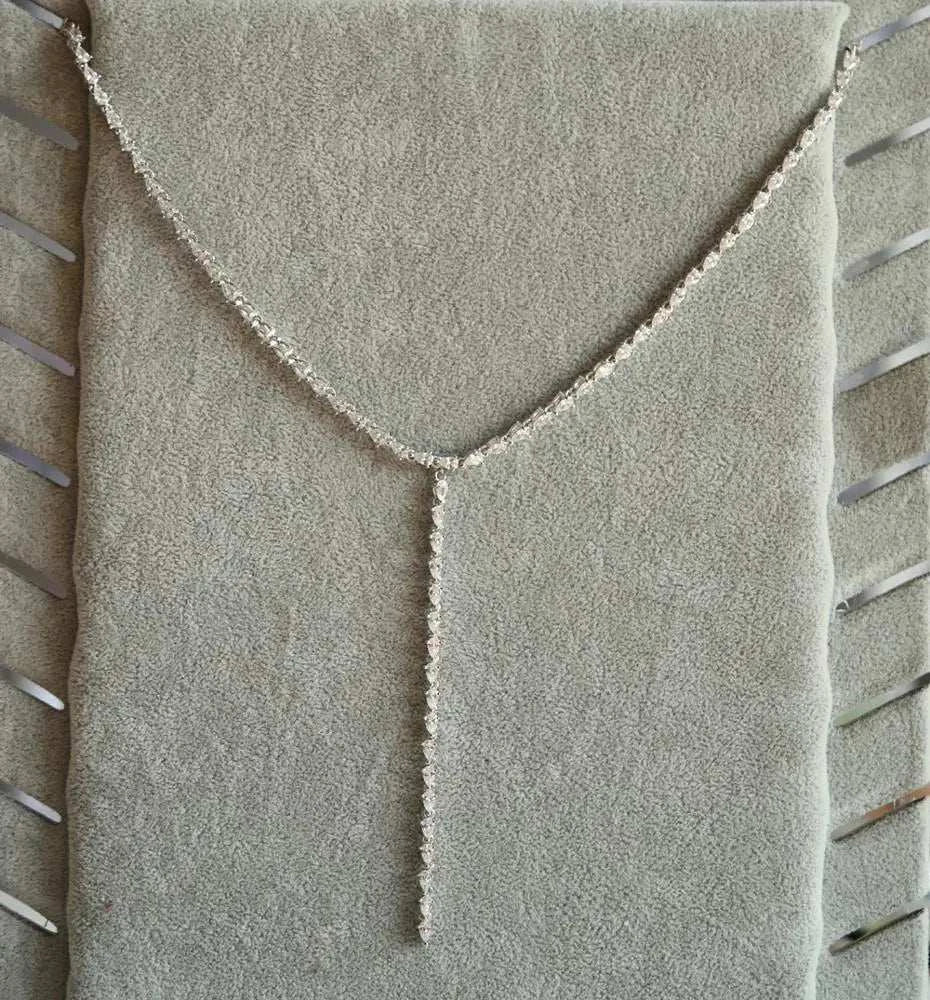 New Arrival Unique Sexy Tennis Chain Wedding Engagement Necklace 5A TeThe Plug