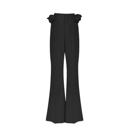 New Arrival Ladies Jumpsuit Spring Summer Three-dimensional Flower CroThe Plug