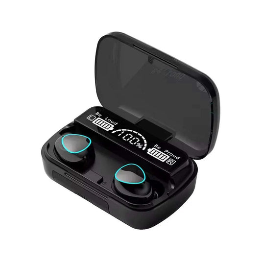 M10 TWS wireless earphones with charging case and LED indicator for Xiaomi