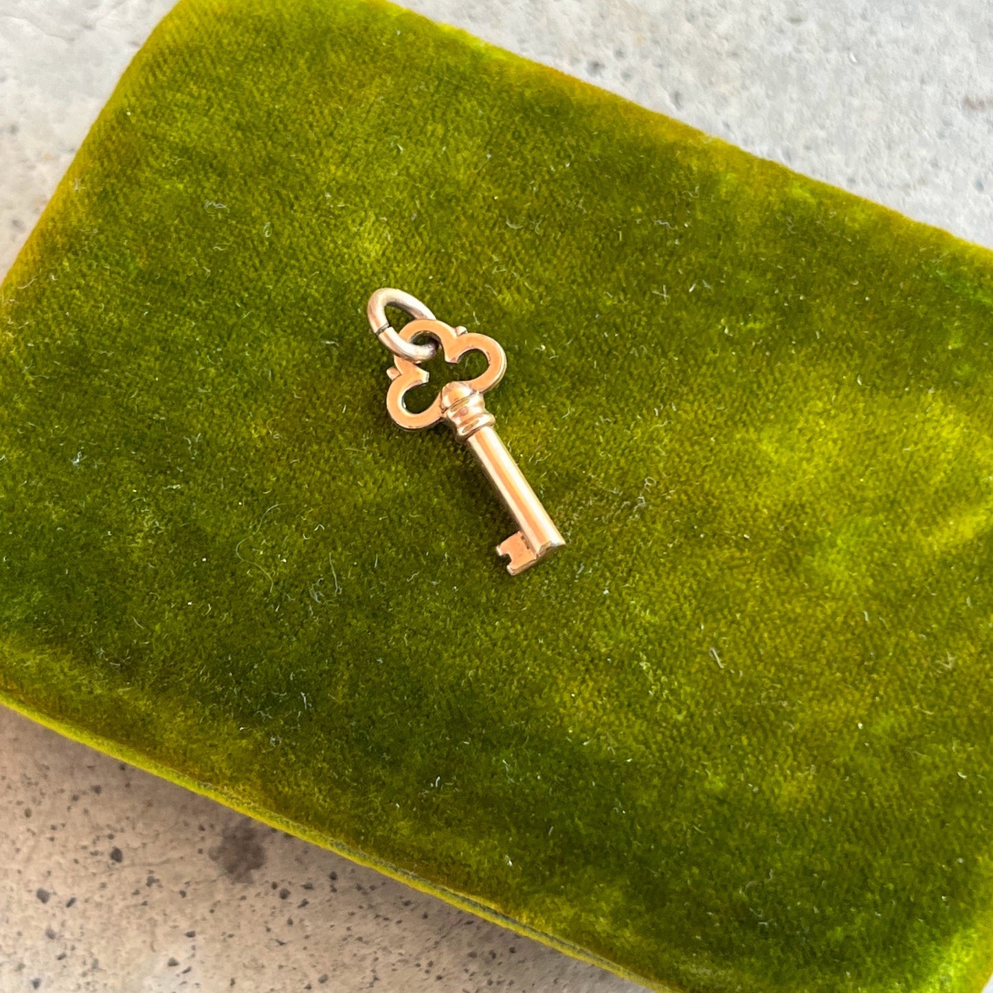 Late 19th c. Key Charm Pendant