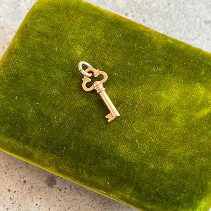 Late 19th c. Key Charm Pendant