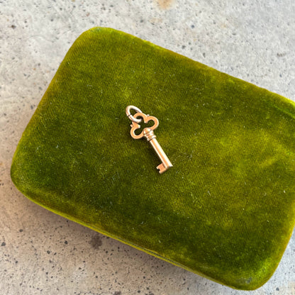 Late 19th c. Key Charm Pendant