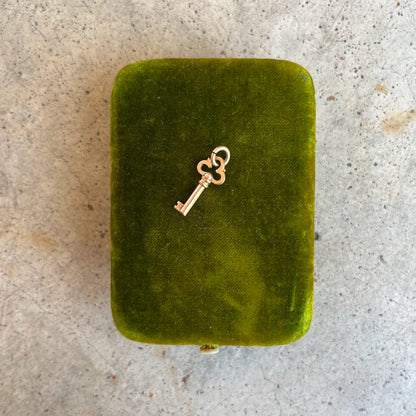Late 19th c. Key Charm Pendant