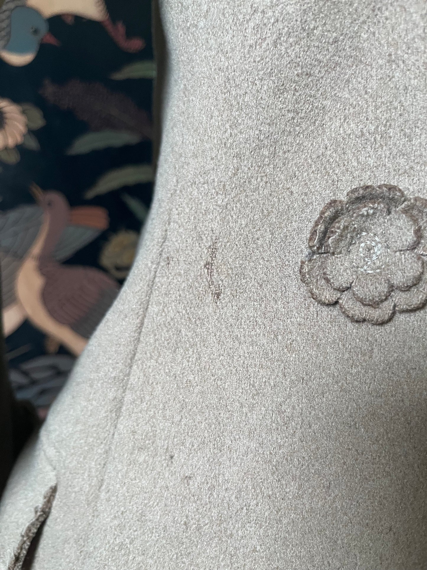 c. 1900s Wool Coat | Petite Size