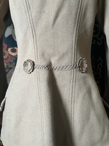 c. 1900s Wool Coat | Petite Size