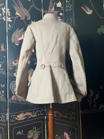c. 1900s Wool Coat | Petite Size