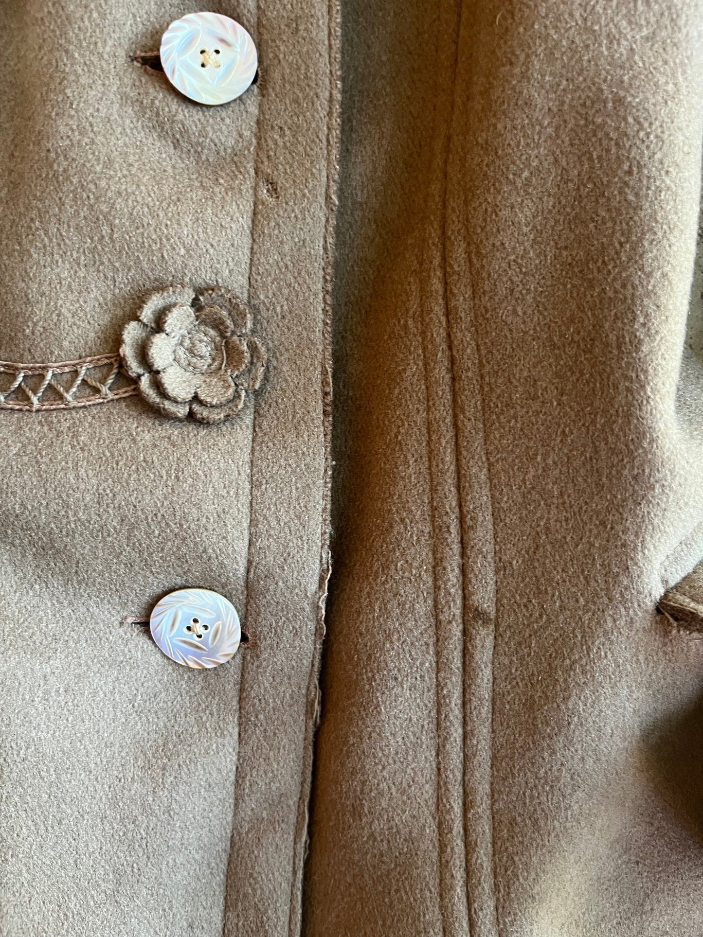 c. 1900s Wool Coat | Petite Size