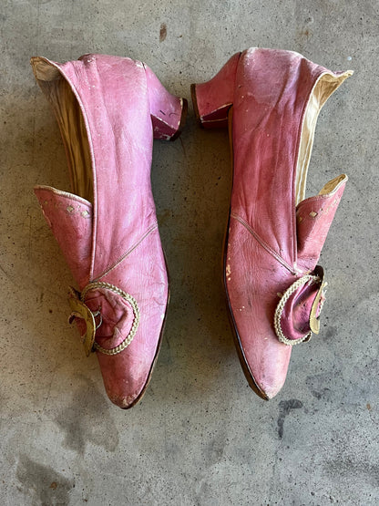 c. 1870s Pink Shoes | Study or Display
