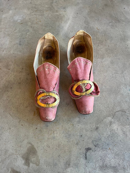 c. 1870s Pink Shoes | Study or Display