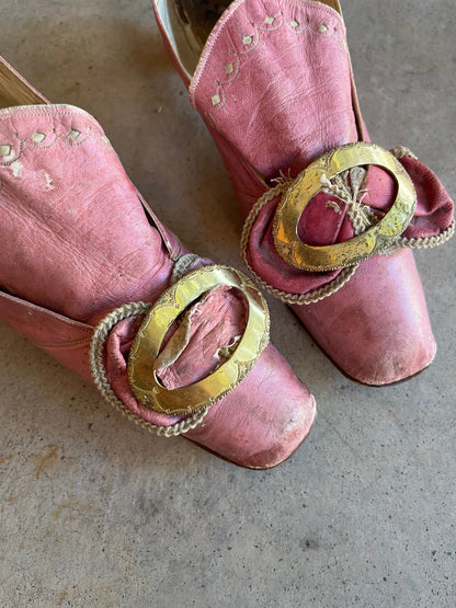 c. 1870s Pink Shoes | Study or Display