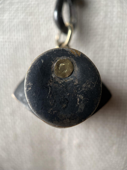 Antique "Vampire" Dog Pendant | Victorian Edwardian Jewelry
