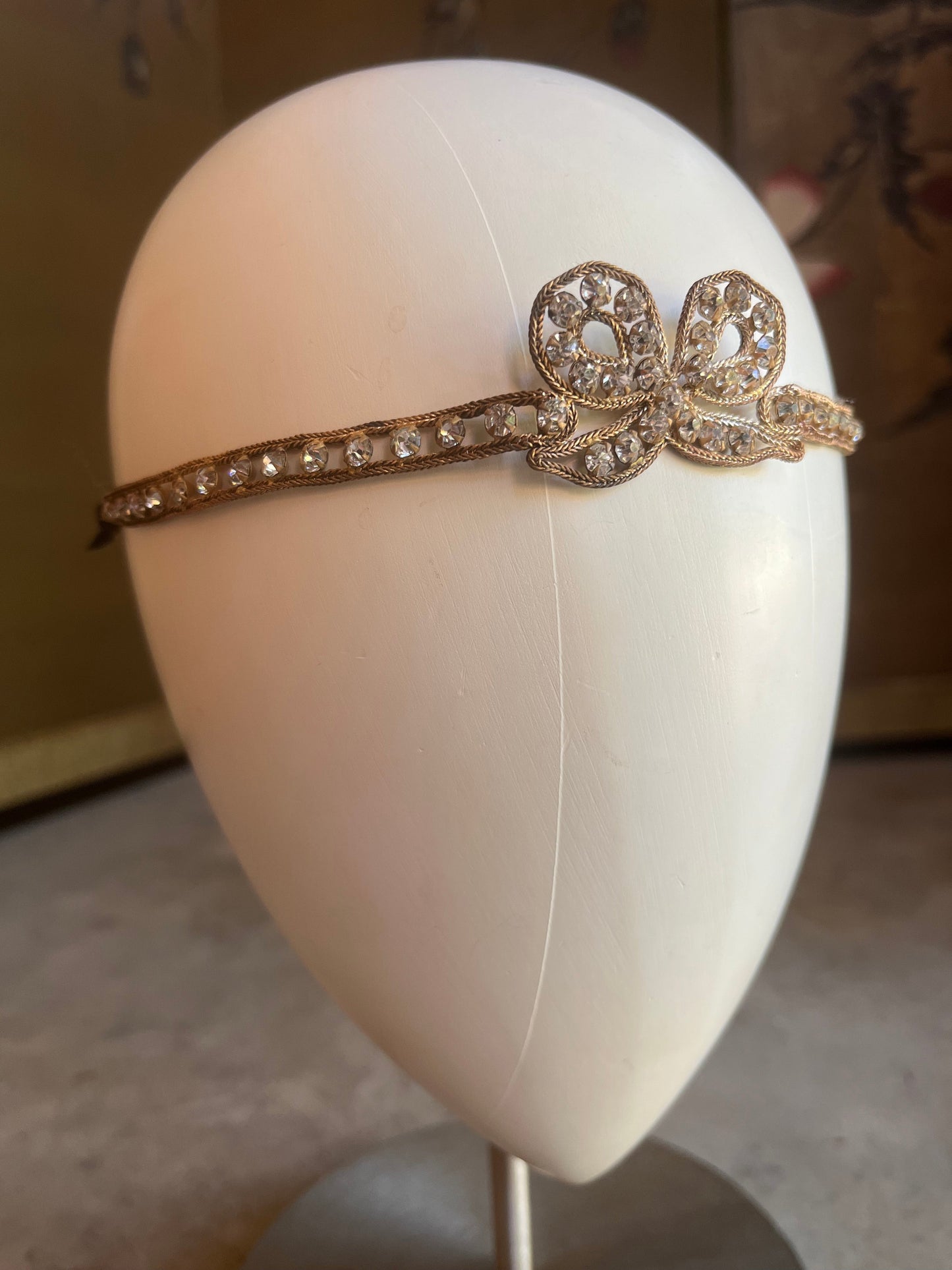 c. 1920s Rhintestone Headpiece