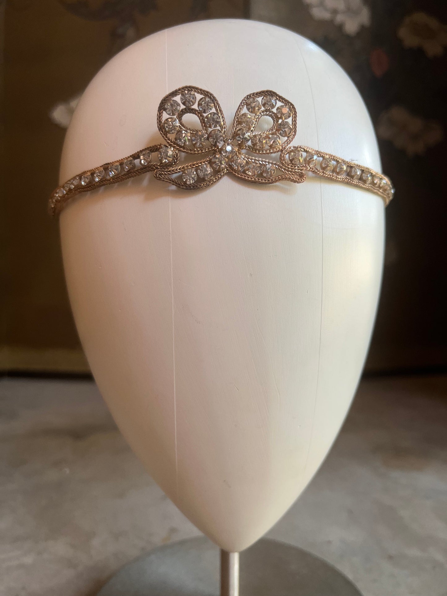 c. 1920s Rhintestone Headpiece