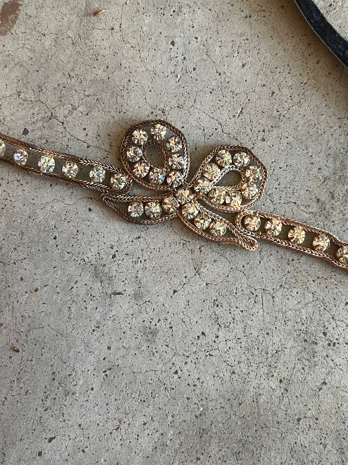 c. 1920s Rhintestone Headpiece