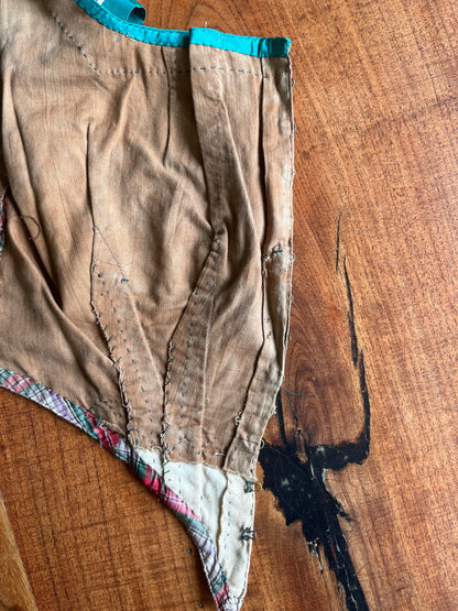 c. 1860s Silk Bodice