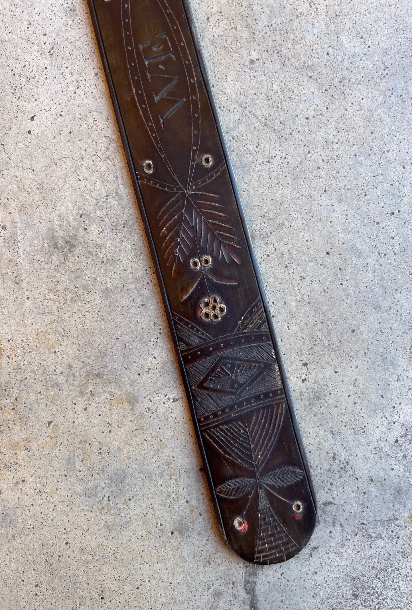 Early-Mid 19th c. Hand Carved Corset Busk | 2