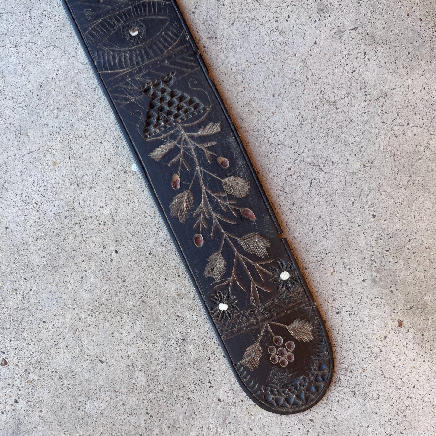 Early-Mid 19th c. Hand Carved Corset Busk | 1