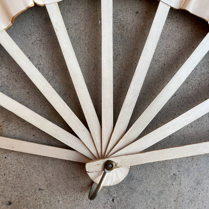c. 1890s-1900s "Gibson Girl" Fan | Original Artwork