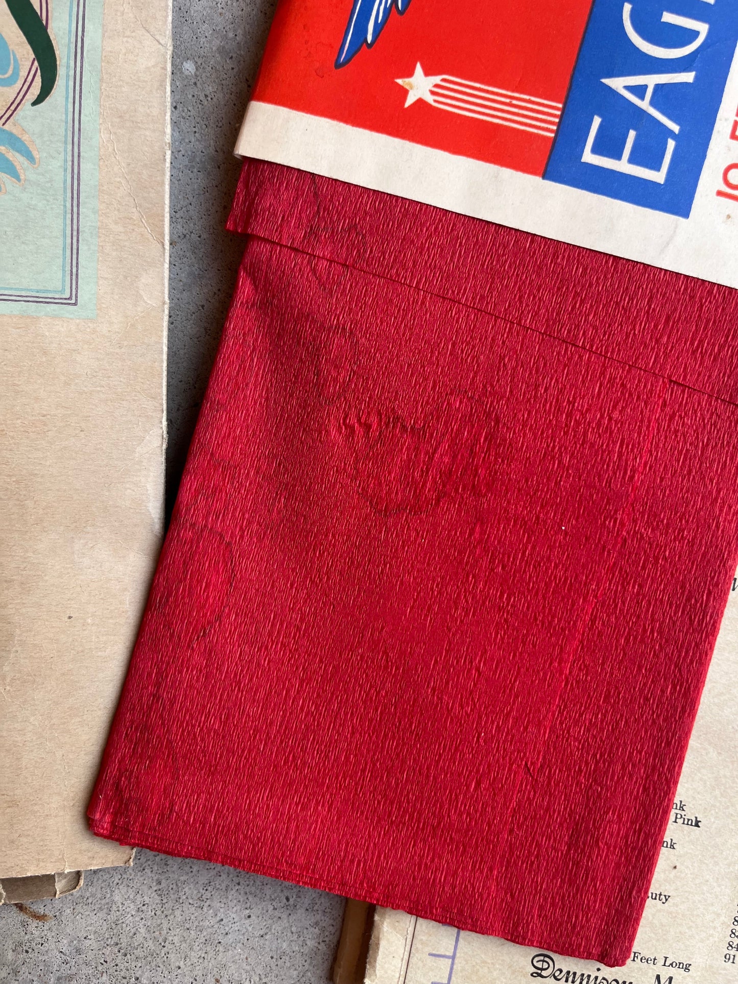 c. 1930s Crepe Paper