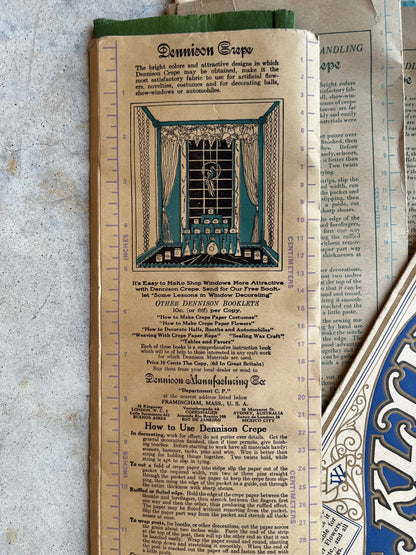 c. 1930s Crepe Paper