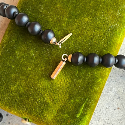 c. Turn of the Century French Jet Necklace