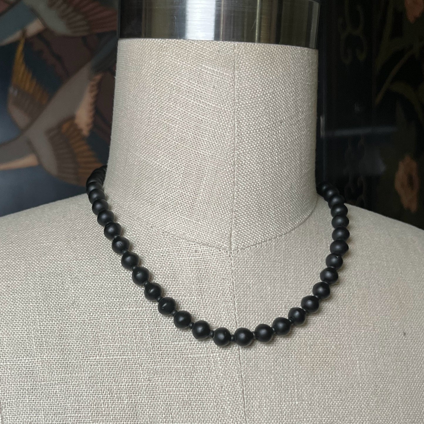 c. Turn of the Century French Jet Necklace
