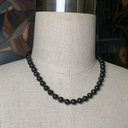 c. Turn of the Century French Jet Necklace