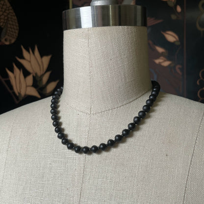 c. Turn of the Century French Jet Necklace