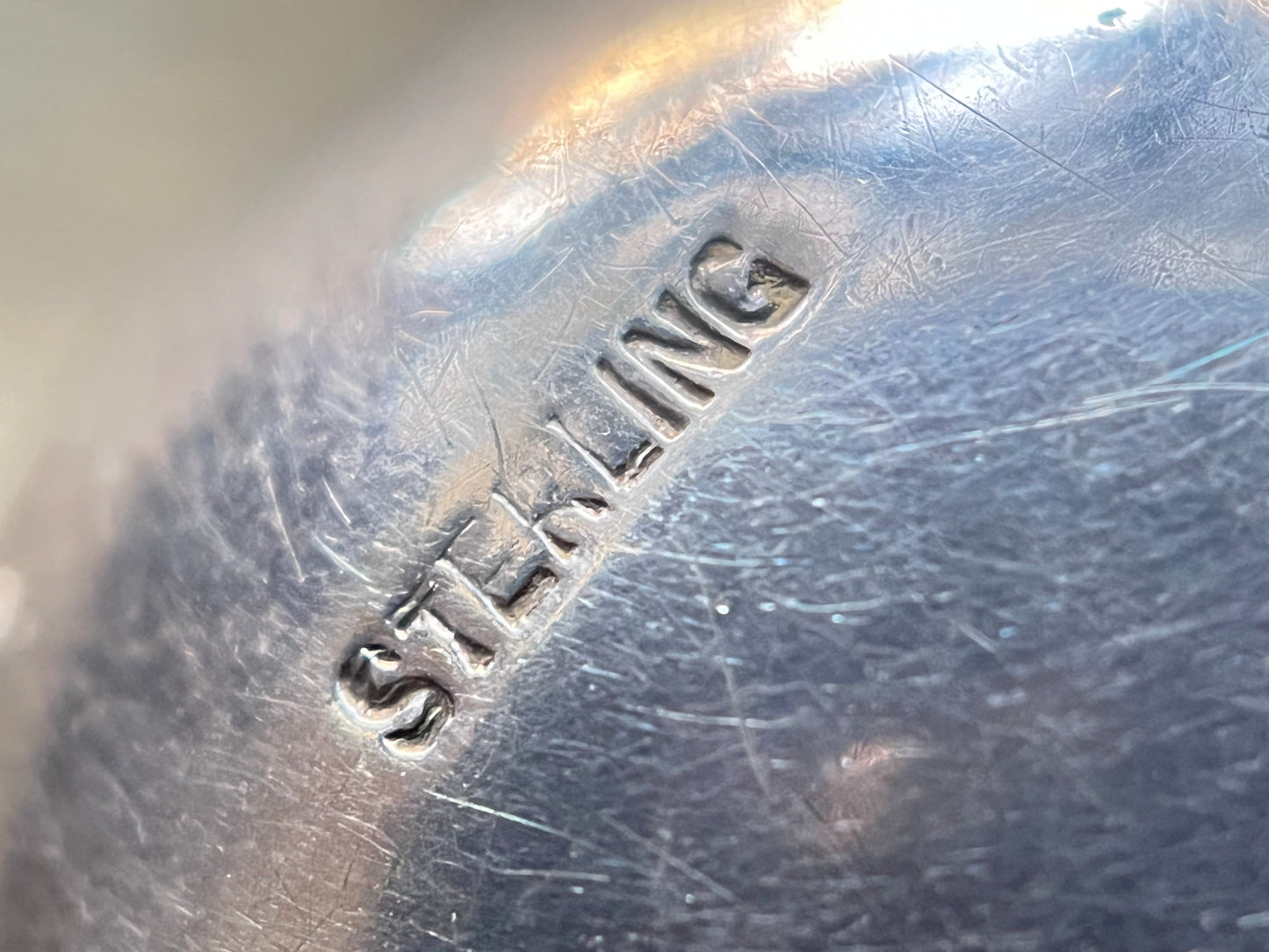 c. 1910s-1920s Sterling Silver Heart Compact Necklace