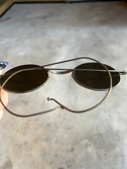 c. 1910s Willson Tinted Glasses with Round Lenses