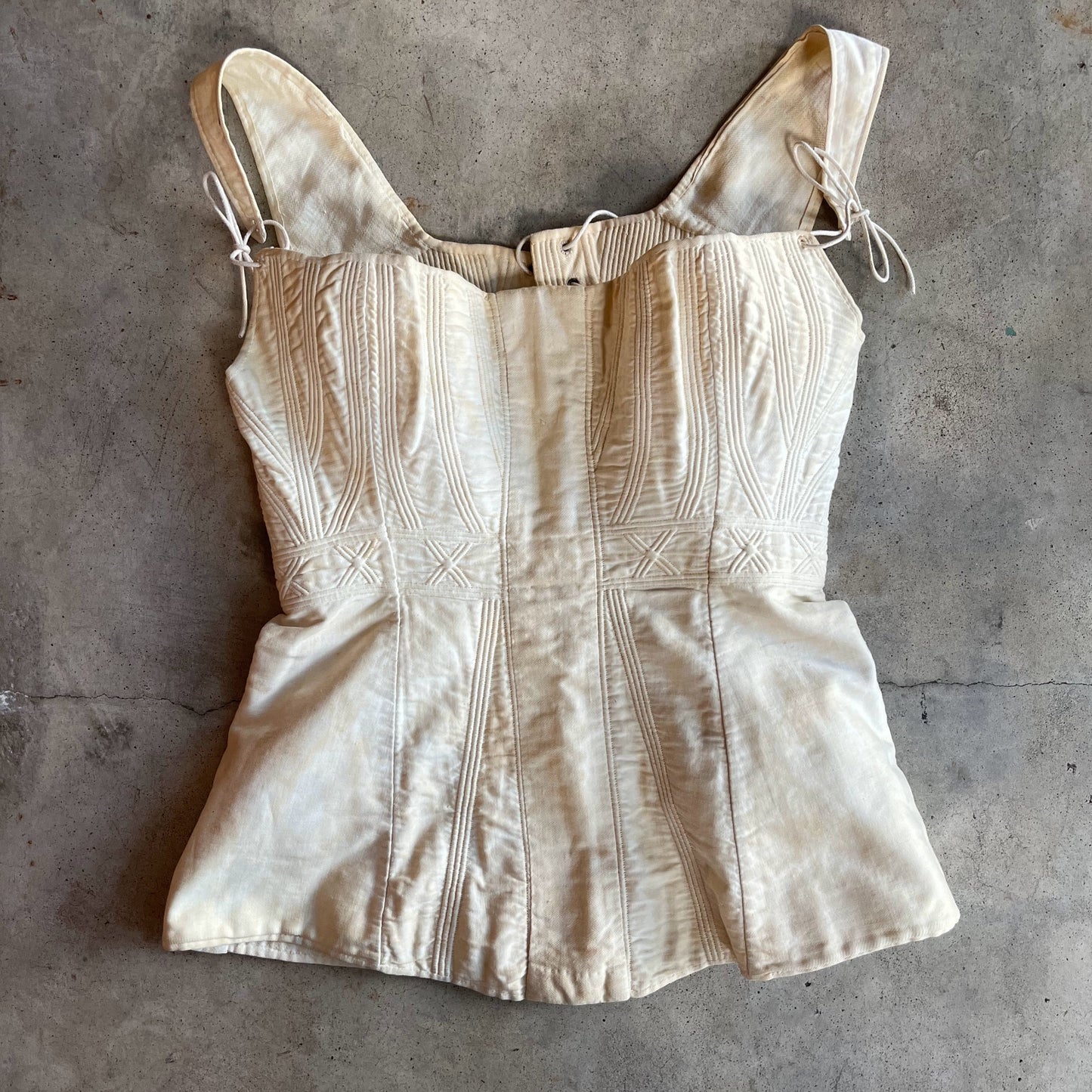 c. 1830s Corded Corset