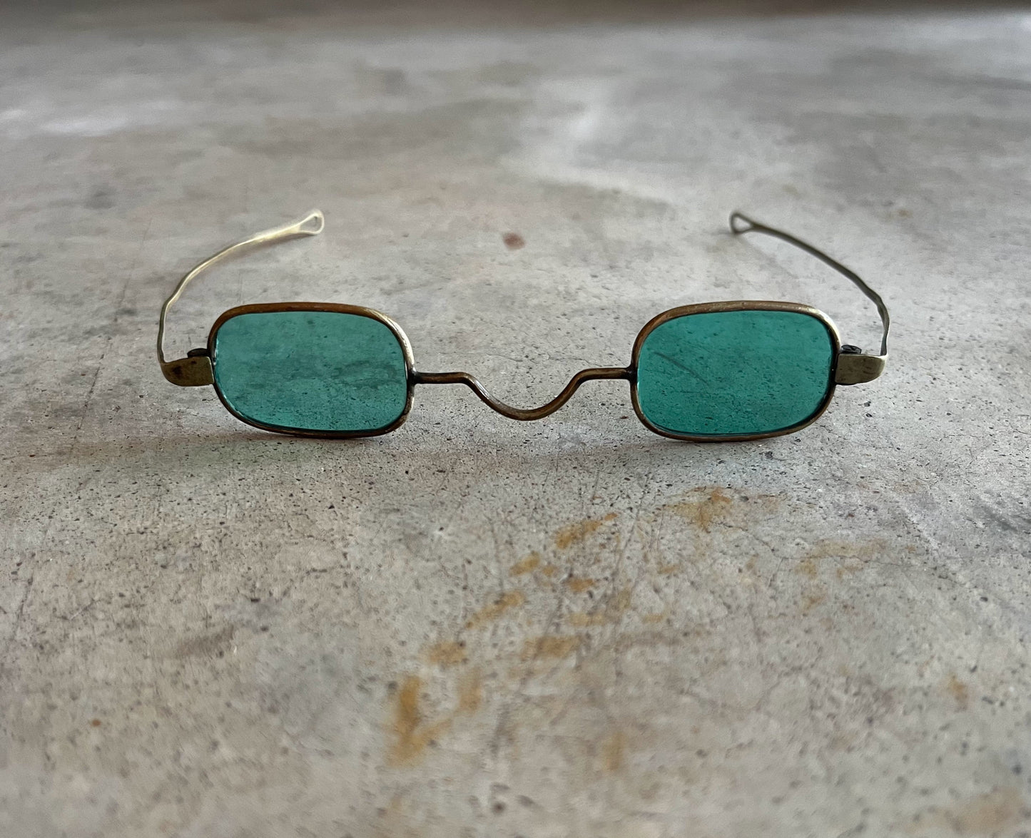 19th c. Green Tinted Glasses | As-Is