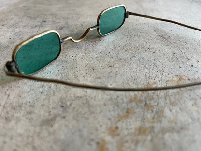 19th c. Green Tinted Glasses | As-Is