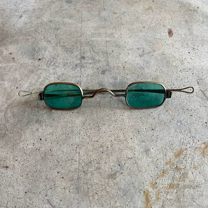 19th c. Green Tinted Glasses | As-Is