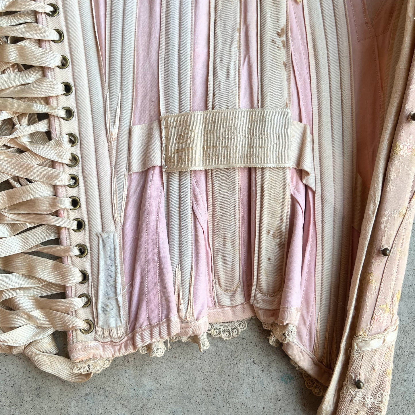 c. Late 1890s-1900s French Corset | Mme Brédian