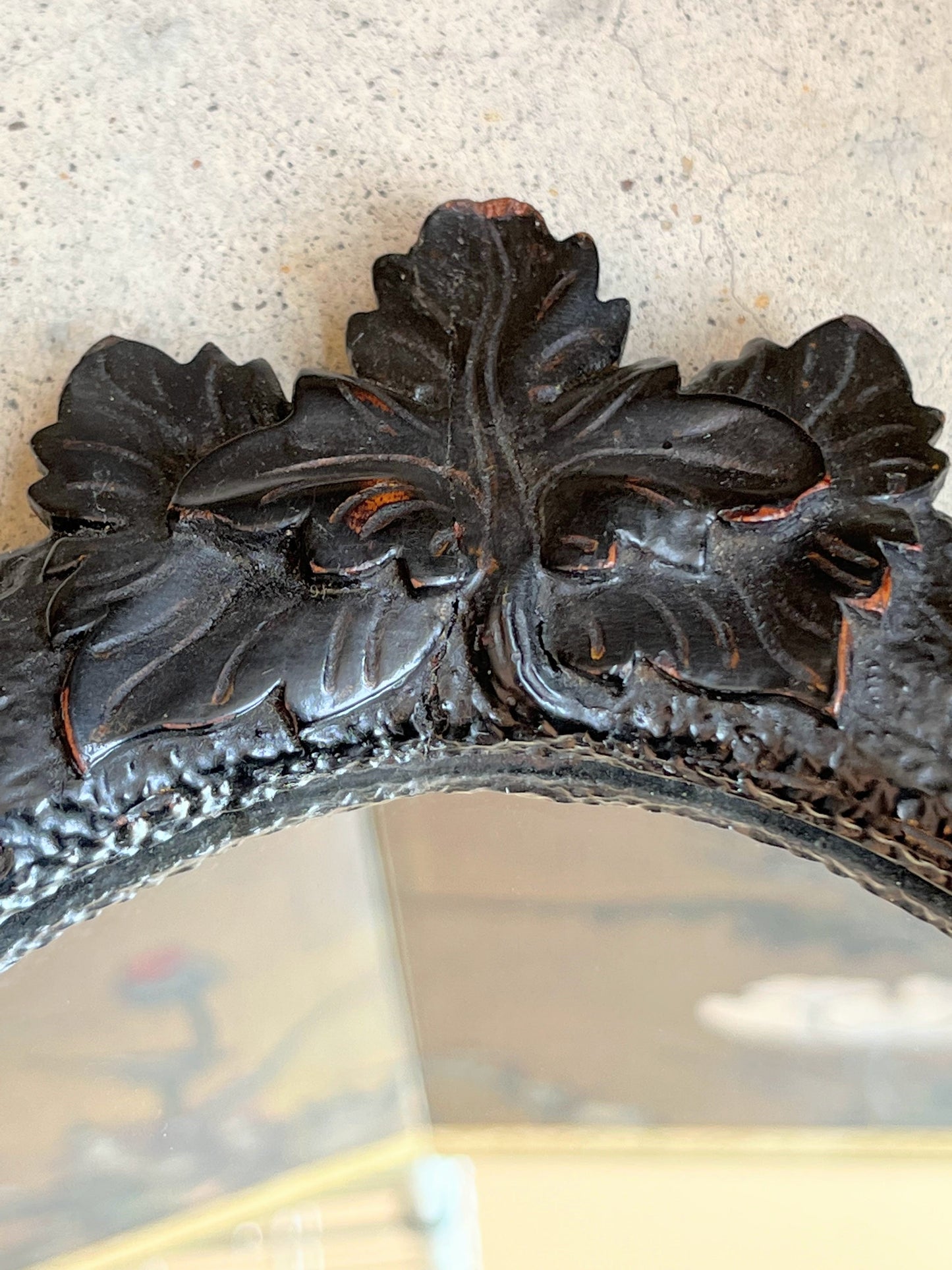 c. Early 20th Century Whimsical Hand Mirror