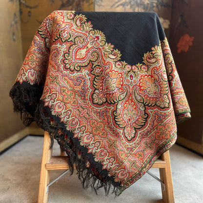 19th c. Paisley Shawl with Provenance