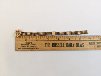 Victorian Etruscan Revival Gold Filled Bracelet