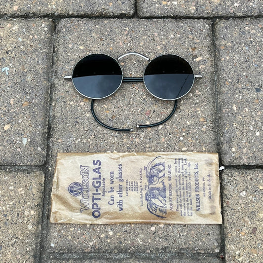 c. 1920s-1930s Willson Deadstock Round Glasses