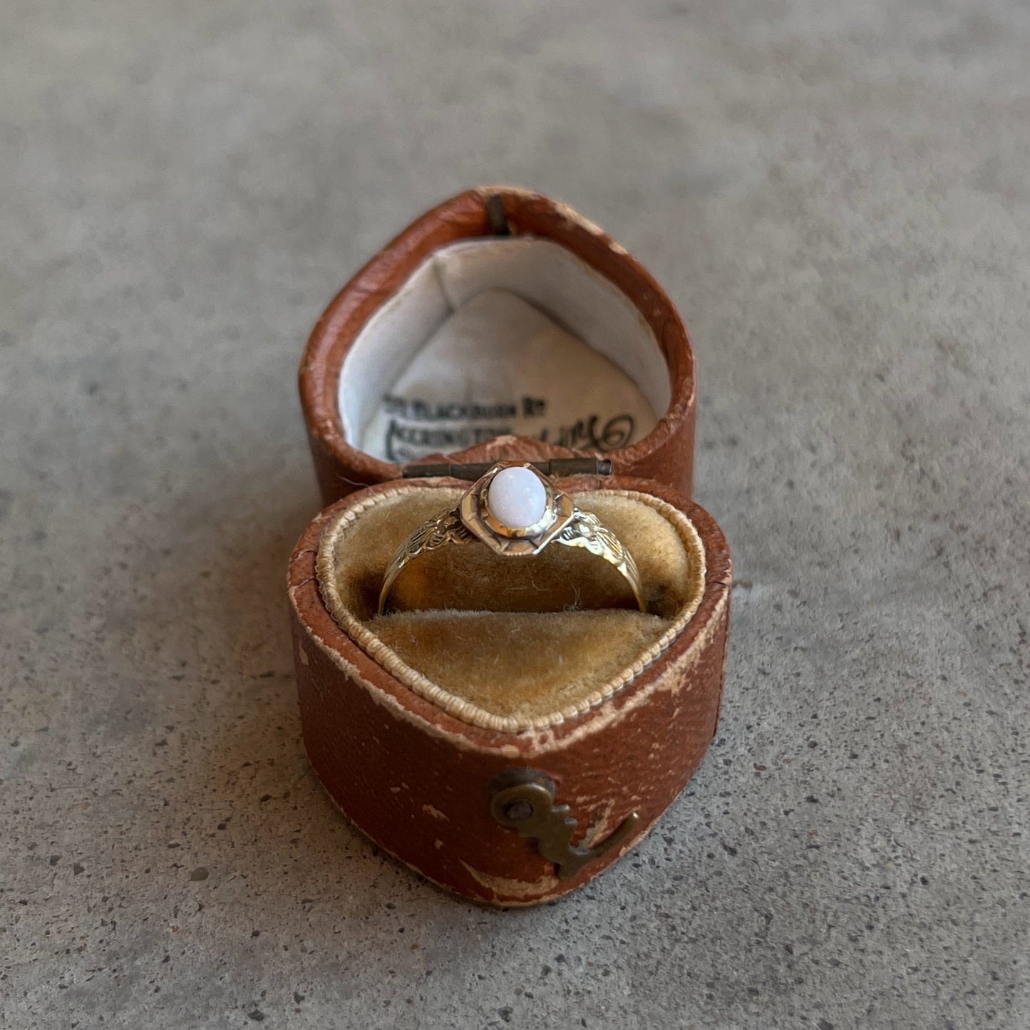 Early 20th c. 10k Gold Opal Ring