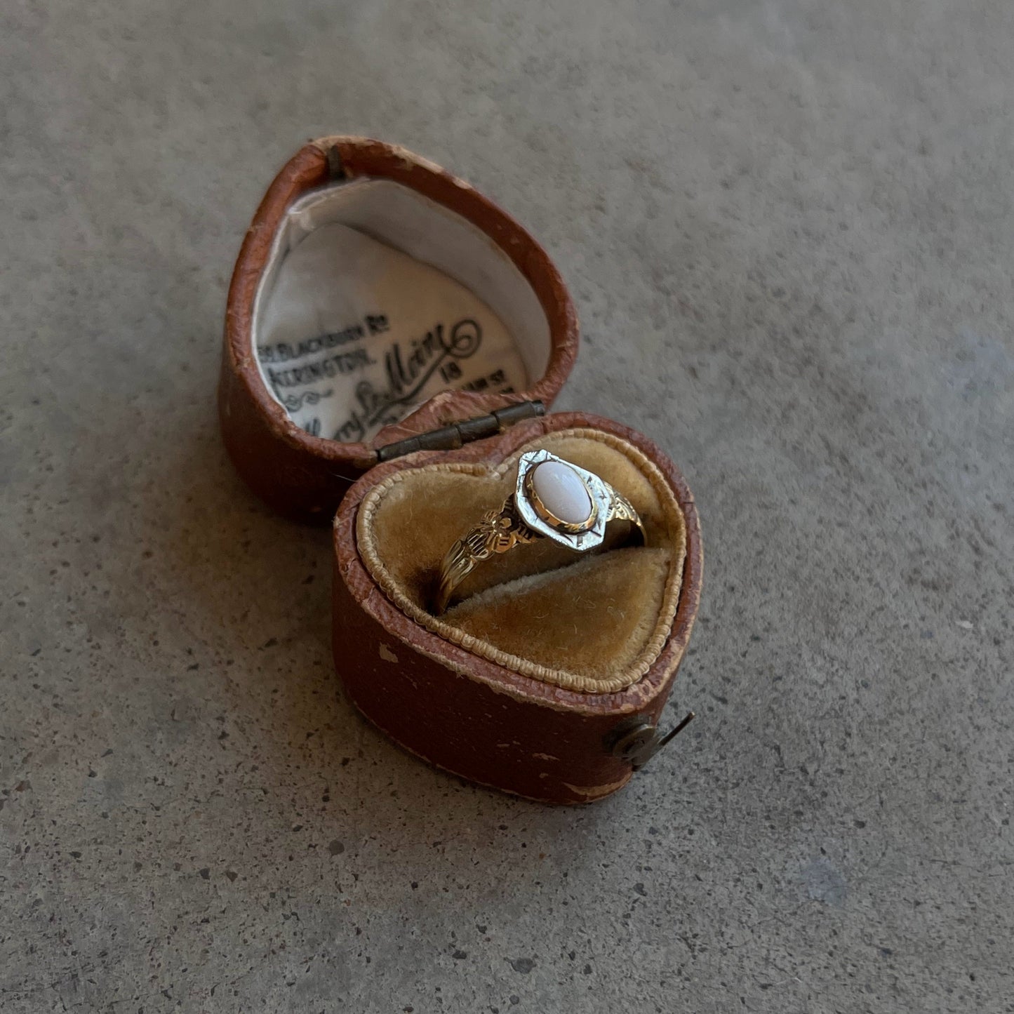 Early 20th c. 10k Gold Opal Ring