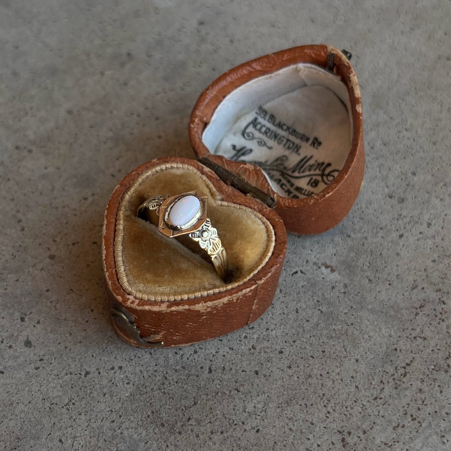 Early 20th c. 10k Gold Opal Ring