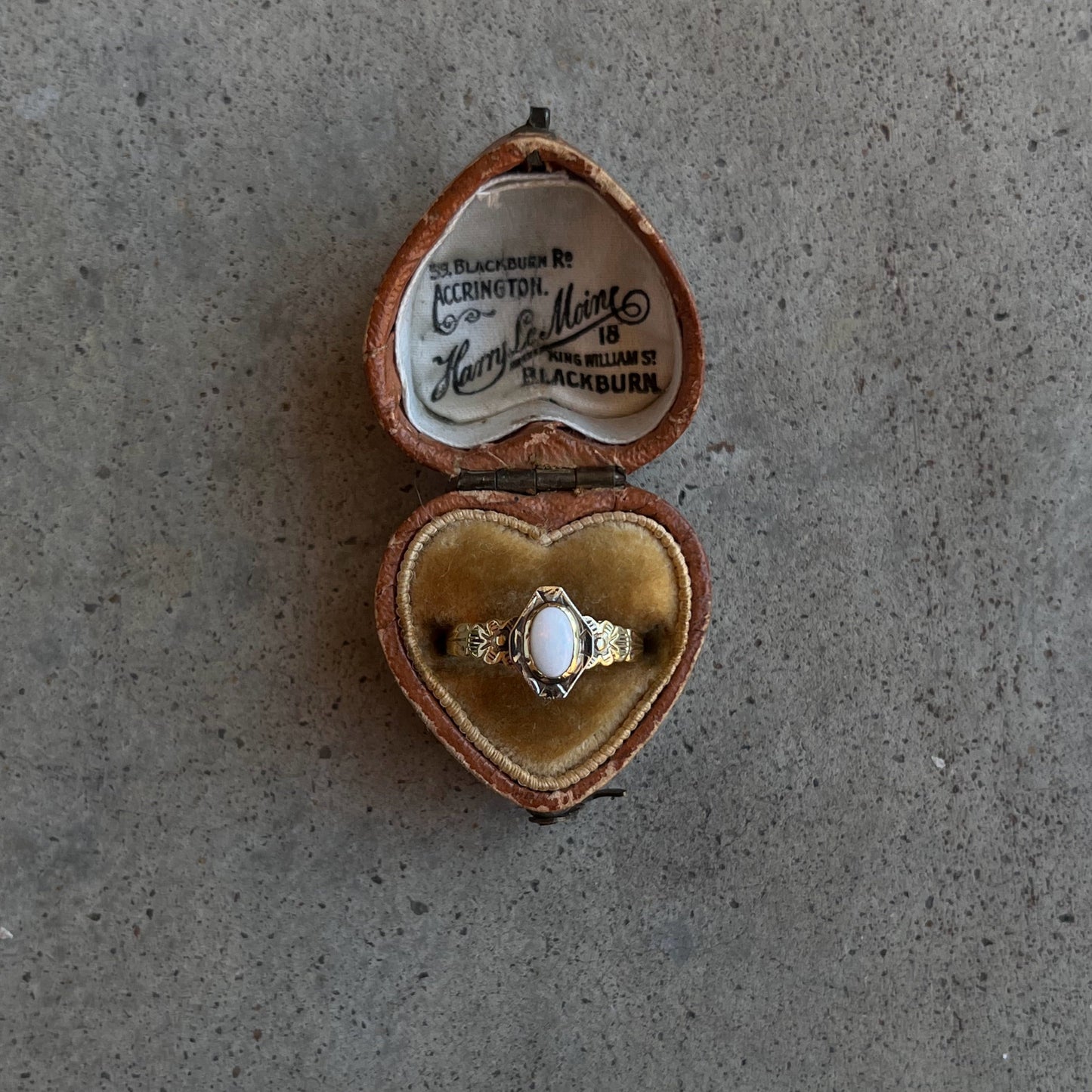 Early 20th c. 10k Gold Opal Ring