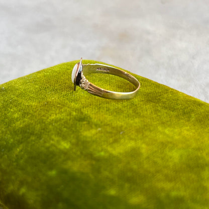 Early 20th c. 10k Gold Opal Ring