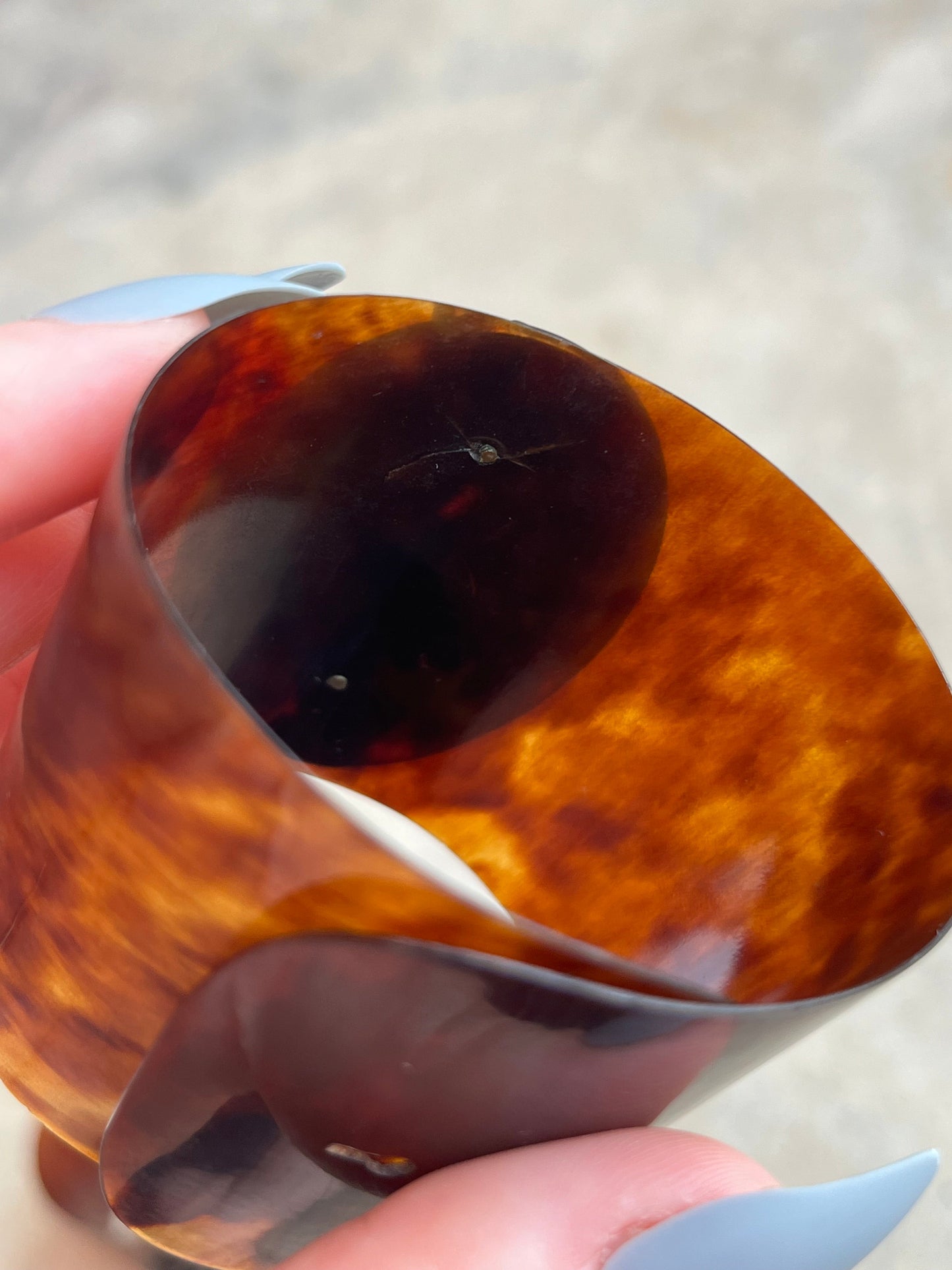 c. 1850s-1860s Tortoise Shell Cuff Bracelets