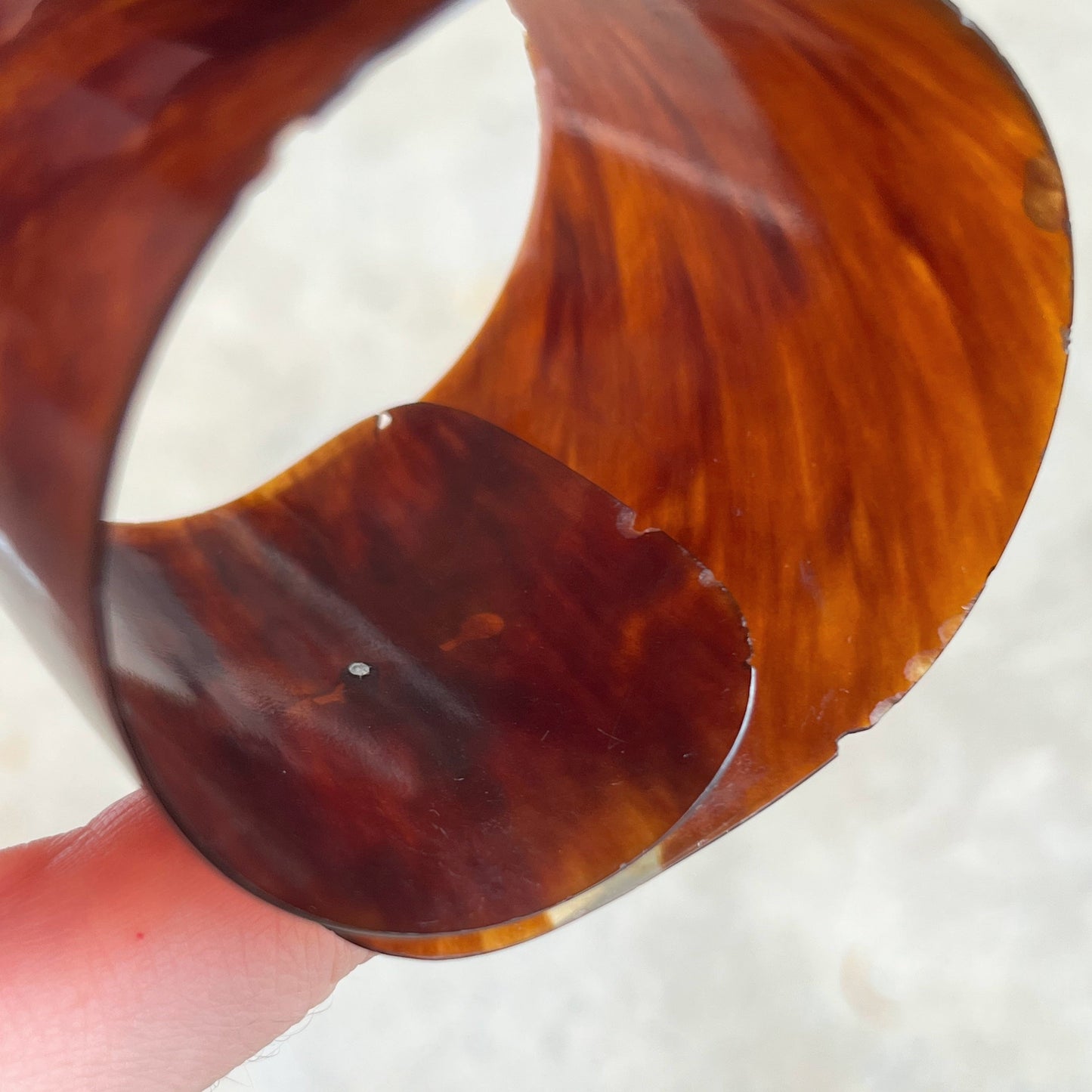 c. 1850s-1860s Tortoise Shell Cuff Bracelets