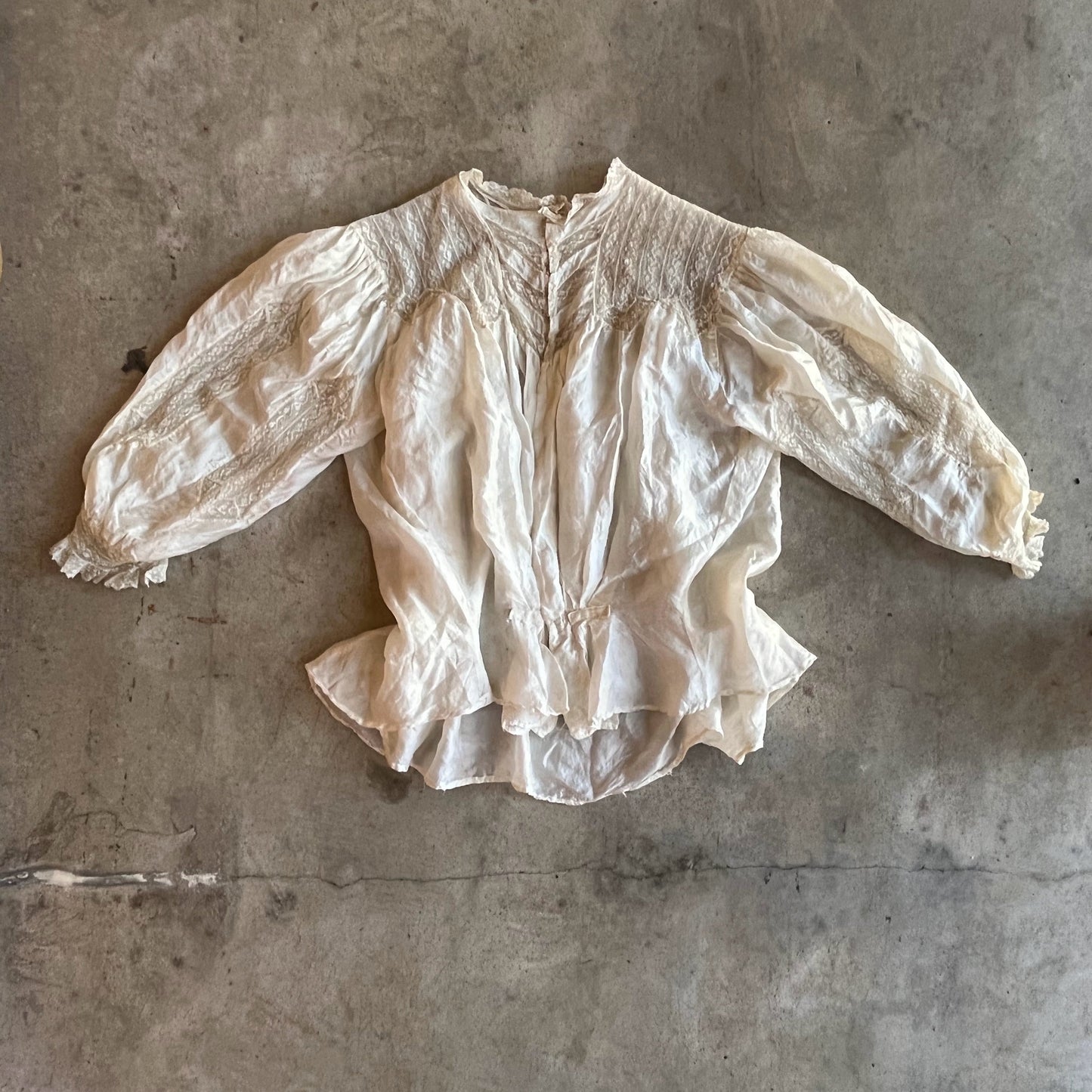 c. 1900s Silk Shirtwaist