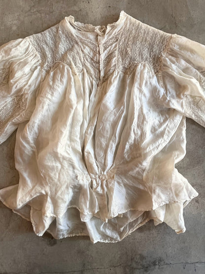 c. 1900s Silk Shirtwaist