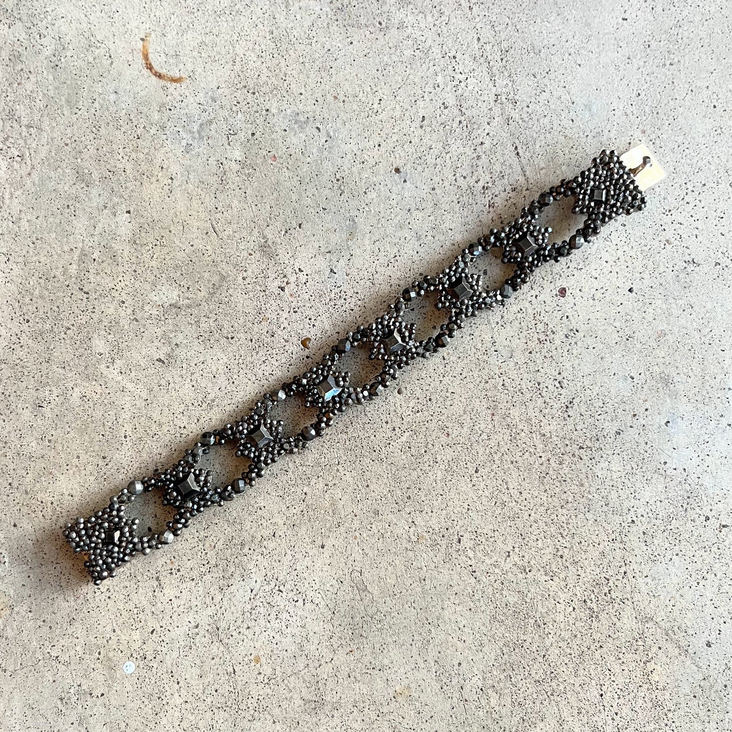 19th c. Cut Steel Bracelet